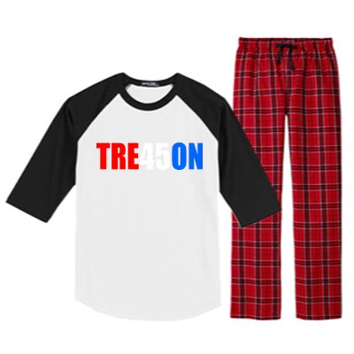 Tre45on Treason Anti Trump Raglan Sleeve Pajama Set