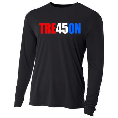 Tre45on Treason Anti Trump Cooling Performance Long Sleeve Crew