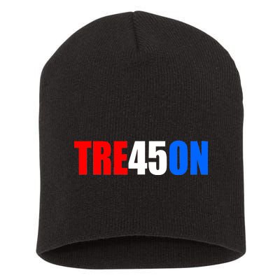 Tre45on Treason Anti Trump Short Acrylic Beanie