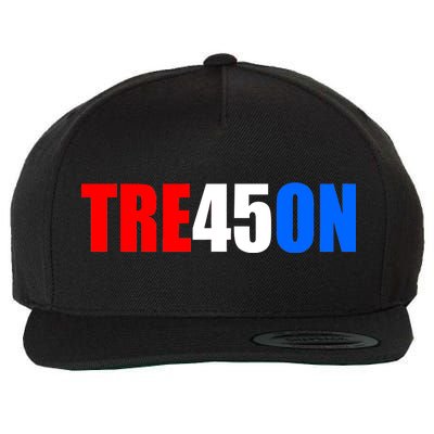 Tre45on Treason Anti Trump Wool Snapback Cap