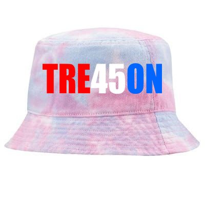 Tre45on Treason Anti Trump Tie-Dyed Bucket Hat