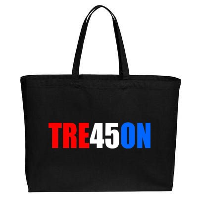 Tre45on Treason Anti Trump Cotton Canvas Jumbo Tote