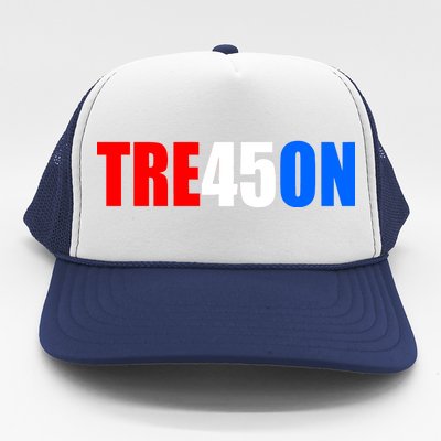 Tre45on Treason Anti Trump Trucker Hat