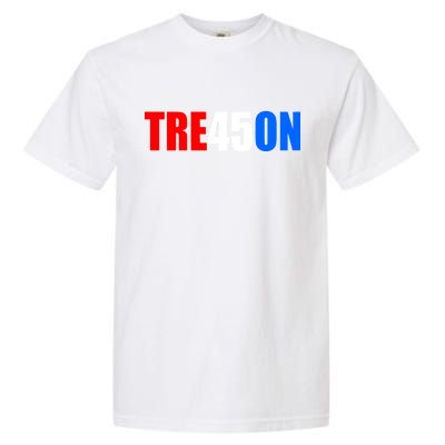 Tre45on Treason Anti Trump Garment-Dyed Heavyweight T-Shirt