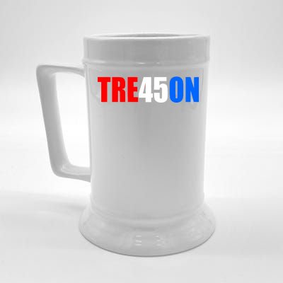 Tre45on Treason Anti Trump Beer Stein