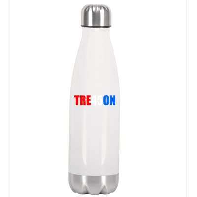 Tre45on Treason Anti Trump Stainless Steel Insulated Water Bottle