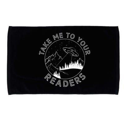 Take Reading English Teacher Library Alien Space Microfiber Hand Towel