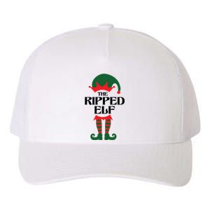 The Ripped Elf Funny Family Matching Christmas Yupoong Adult 5-Panel Trucker Hat