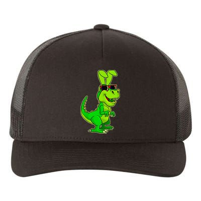 T Rex Easter Bunny Funny Dinosaur Basket Stuffers Yupoong Adult 5-Panel Trucker Hat