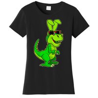 T Rex Easter Bunny Funny Dinosaur Basket Stuffers Women's T-Shirt