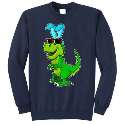 T Rex Easter Bunny Funny Dinosaur Basket Stuffers Sweatshirt