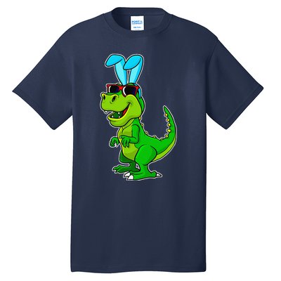 T Rex Easter Bunny Funny Dinosaur Basket Stuffers Tall T-Shirt