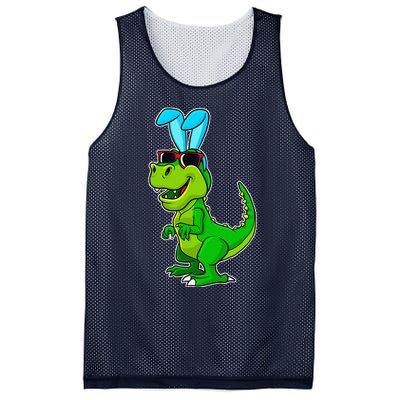 T Rex Easter Bunny Funny Dinosaur Basket Stuffers Mesh Reversible Basketball Jersey Tank