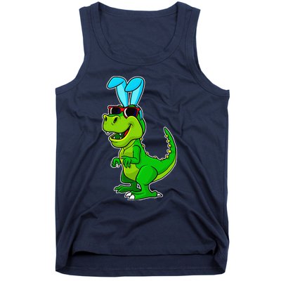 T Rex Easter Bunny Funny Dinosaur Basket Stuffers Tank Top