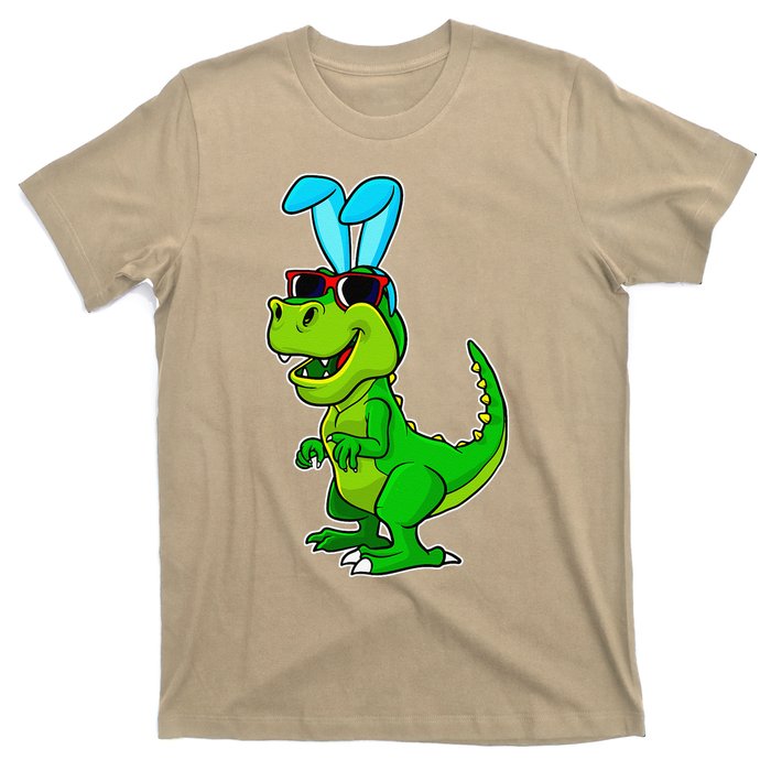 T Rex Easter Bunny Funny Dinosaur Basket Stuffers T-Shirt