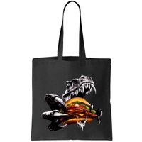 T Rex Eating Burger Bag