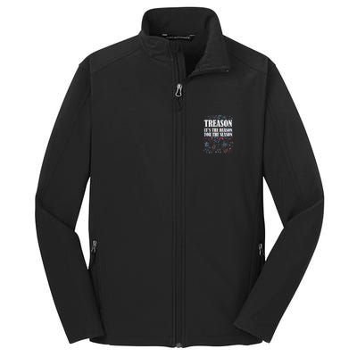 Treason is the Reason for the Season Core Soft Shell Jacket