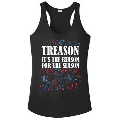 Treason is the Reason for the Season Ladies PosiCharge Competitor Racerback Tank