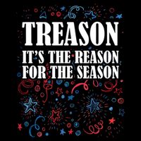 Treason is the Reason for the Season Cropped Pullover Crew