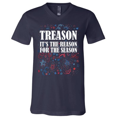 Treason is the Reason for the Season V-Neck T-Shirt