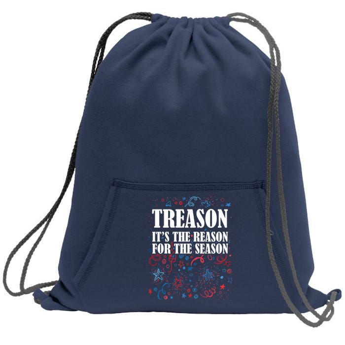 Treason is the Reason for the Season Sweatshirt Cinch Pack Bag