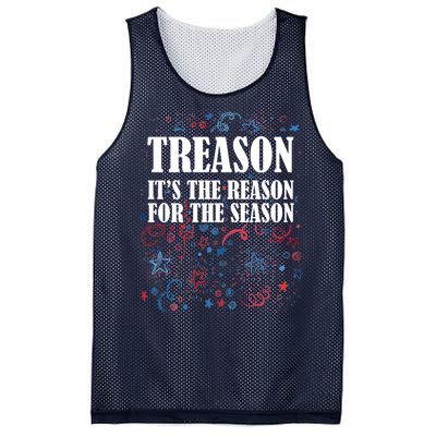 Treason is the Reason for the Season Mesh Reversible Basketball Jersey Tank