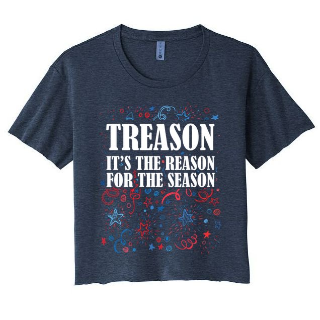Treason is the Reason for the Season Crop Top