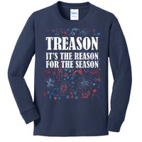 Treason is the Reason for the Season Kids Long Sleeve Shirt