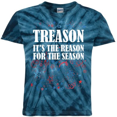 Treason is the Reason for the Season Kids Tie-Dye T-Shirt