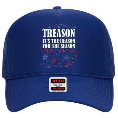 Treason is the Reason for the Season High Crown Mesh Back Trucker Hat