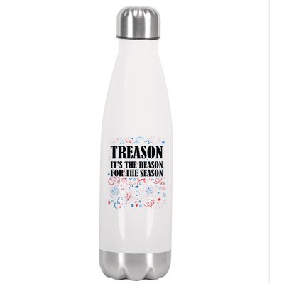 Treason is the Reason for the Season Stainless Steel Insulated Water Bottle