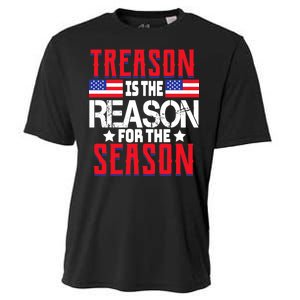 Treason Is The Reason For The Season Patriotic Cooling Performance Crew T-Shirt