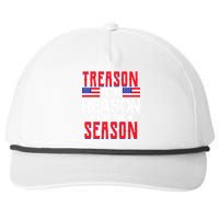 Treason Is The Reason For The Season Patriotic Snapback Five-Panel Rope Hat