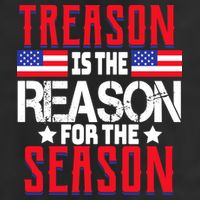 Treason Is The Reason For The Season Patriotic Adult Drive Performance Visor
