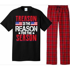 Treason Is The Reason For The Season Patriotic Pajama Set