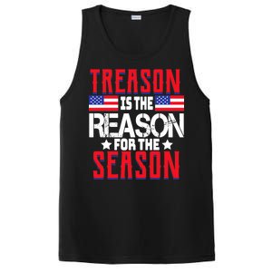 Treason Is The Reason For The Season Patriotic PosiCharge Competitor Tank