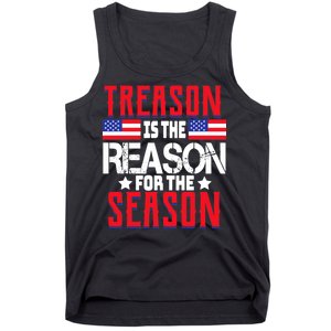 Treason Is The Reason For The Season Patriotic Tank Top