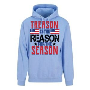 Treason Is The Reason For The Season Patriotic Unisex Surf Hoodie