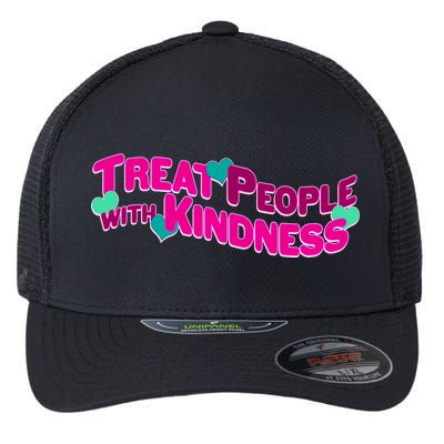 Treat People With Kindness Flexfit Unipanel Trucker Cap