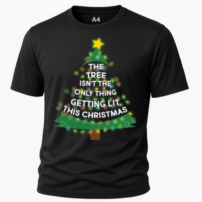 Tree Isn't The Only Thing Getting Lit Ugly Christmas Performance Shirt