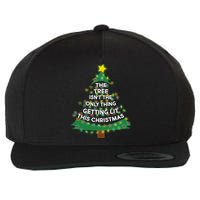 Tree Isn't The Only Thing Getting Lit Ugly Christmas Wool Snapback Cap