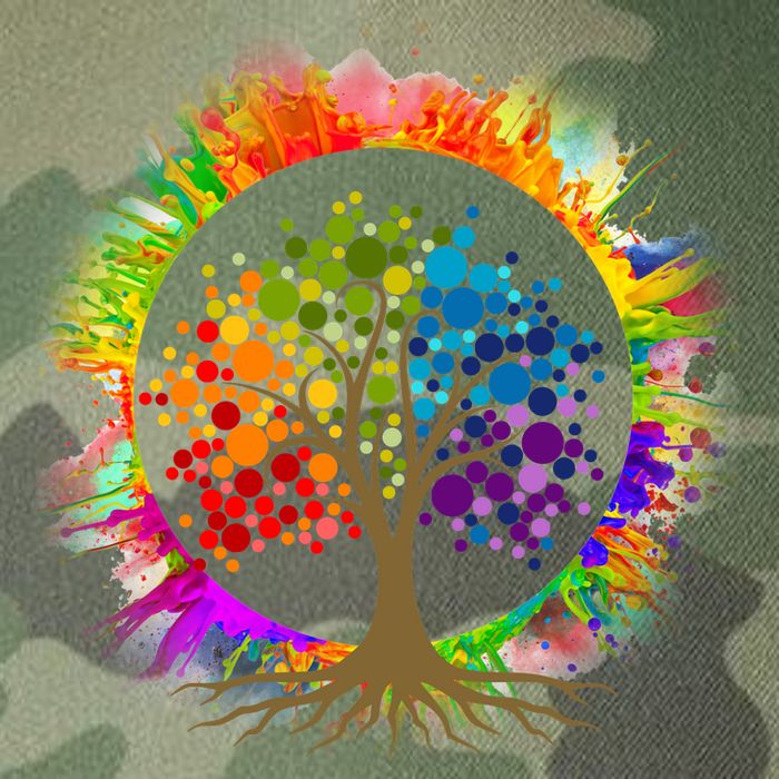 Tree Of Life Legacy Tie Dye Trucker Hat