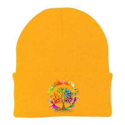 Tree Of Life Knit Cap Winter Beanie