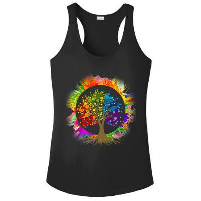 Tree Of Life Ladies PosiCharge Competitor Racerback Tank
