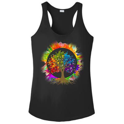 Tree Of Life Ladies PosiCharge Competitor Racerback Tank