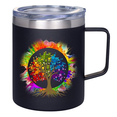 Tree Of Life 12oz Stainless Steel Coffee Mug