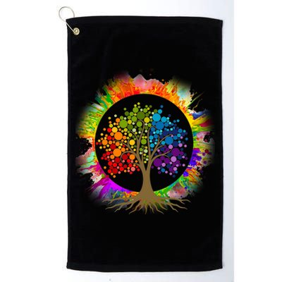 Tree Of Life Platinum Collection Golf Towel