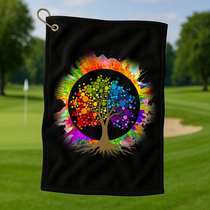 Tree Of Life Golf Towel