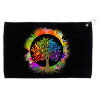 Tree Of Life Grommeted Golf Towel