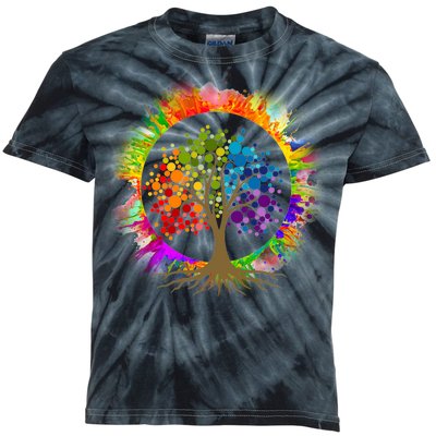 Tree Of Life Kids Tie-Dye T-Shirt